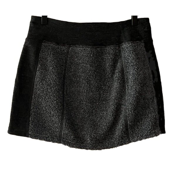 Kuhl Women's Small Unlined Wool Blend Skirt Charcoal Gray Black Waist 29" - Picture 4 of 6